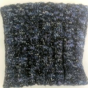 Gap Chunky Knit Purple Speckled Infinity Scarf